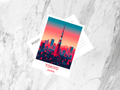 Tokyo Travel Postcard Japan Holiday Blank Postcard Gift for Traveler Asia City Travel Diary Keepsake Tokyo Tower Travel Poster Print