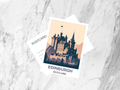 Edinburgh Castle Postcard Europe Travel Memento UK Summer Vacation Keepsake World Traveler Postcard