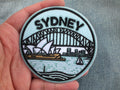 Sydney Patch Iron On Embroidered Opera House Harbour Bridge Appliqué Australia Travel Souvenir Patch Jacket Backpack Vacation Keepsake