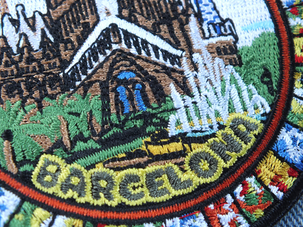 Embroidered Barcelona Patch Sagrada Família Spain Souvenir Barcelona Landmark Patch Spain Travel Patch Barcelona Gift Patch Collector