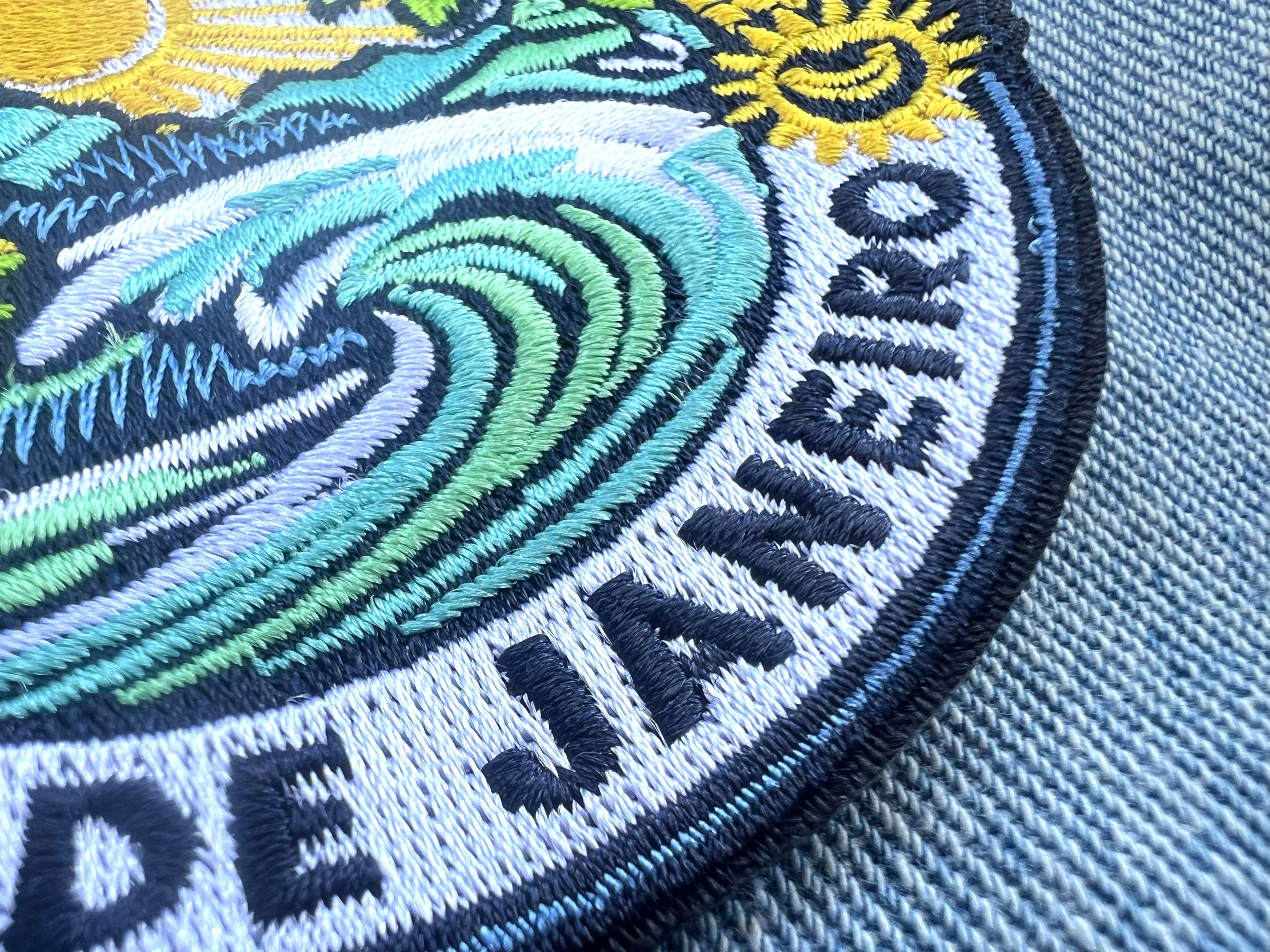 Iron On Brazil Travel Patch Sew On Rio Janeiro Applique DIY Travel Jacket Hook Loop Patch World City Vacation Souvenir America Sew On Patch