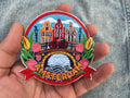 Amsterdam Travel Patch Iron On Embroidered Travel Jacket Patches Cute Travel Accessory Netherlands Sew On Keepsake Gift for Traveler